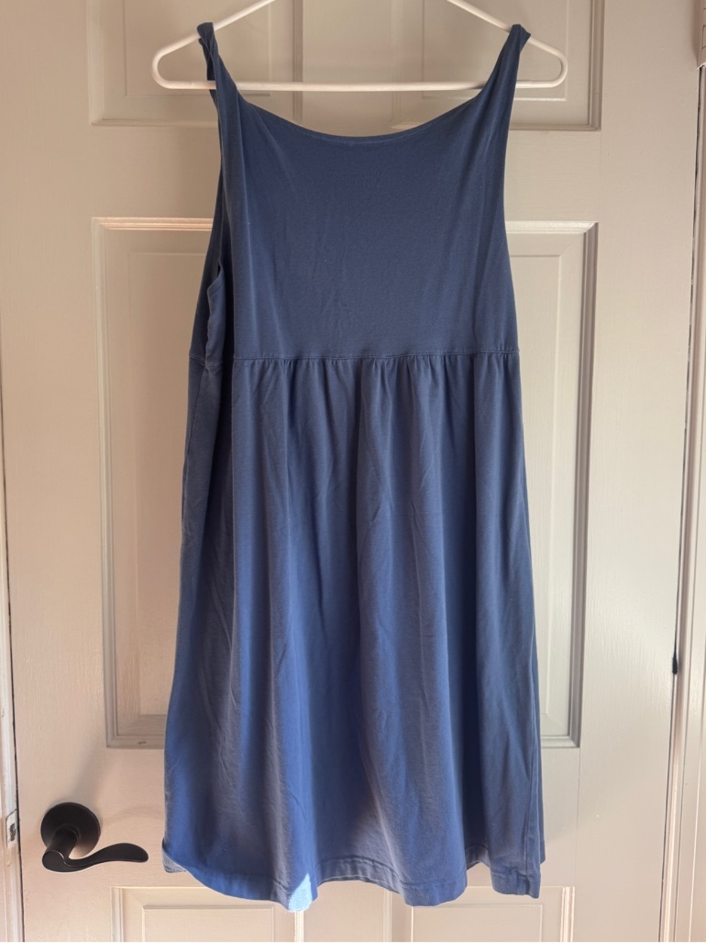 Vineyard Vines Blue Sleeveless Knit Dress Size Medium Coverup - Picture 5 of 5